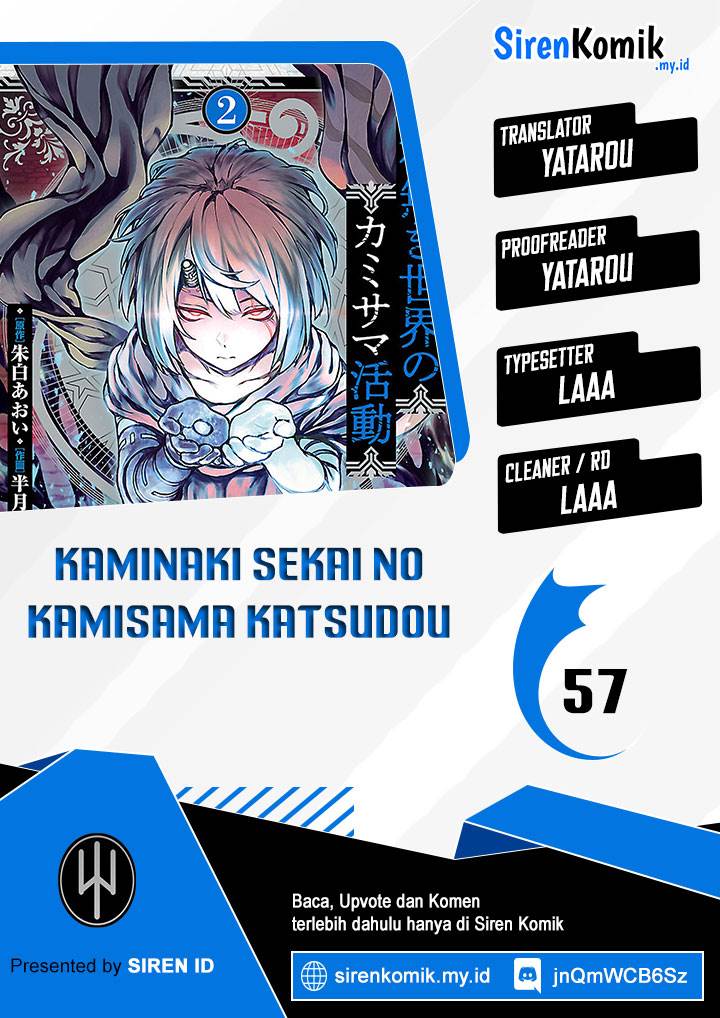 Kaminaki Sekai no Kamisama Katsudou Chap 57 - Next Chap 58