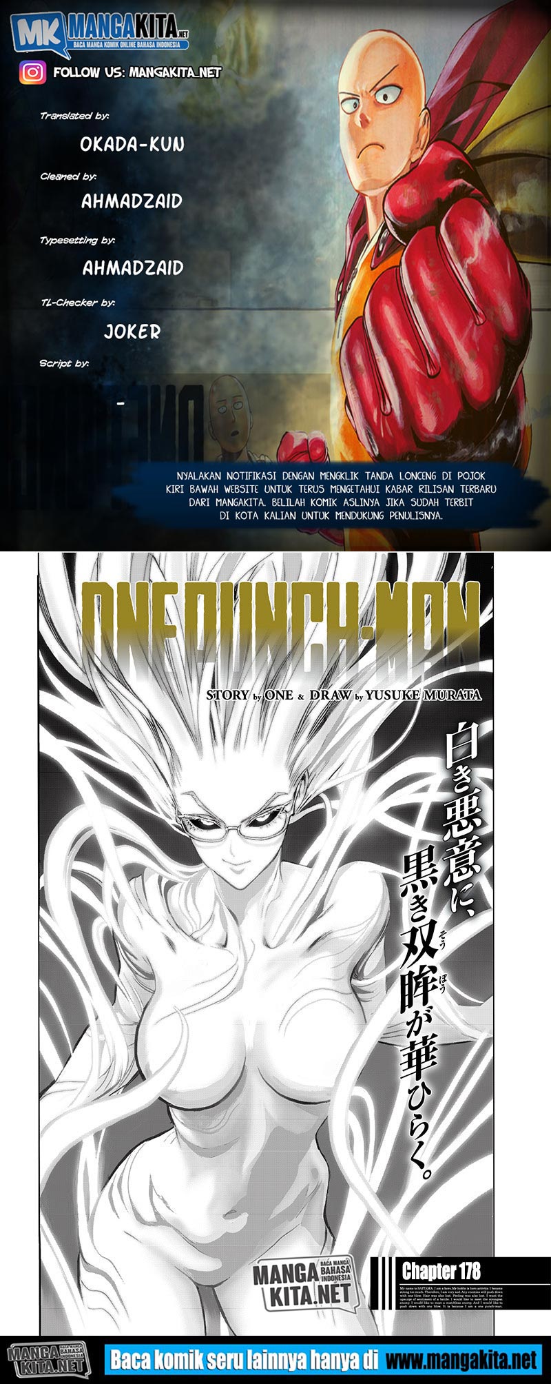 One Punch-Man Chap 178 - Next Chap 179