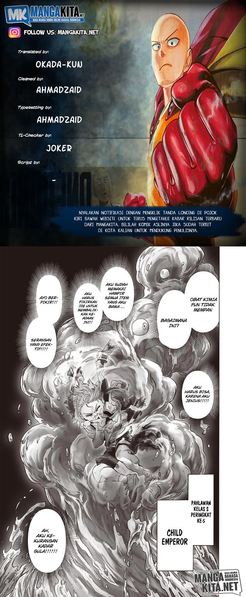 One Punch-Man Chap 170 - Next Chap 171