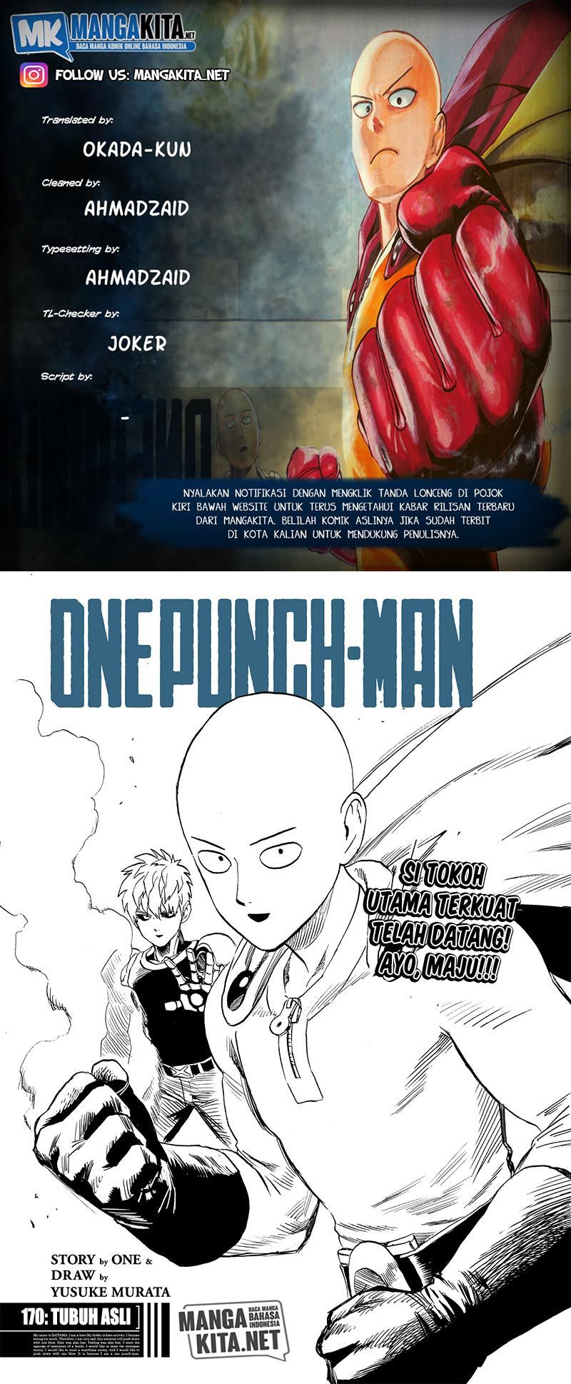 One Punch-Man Chap 170 - Next Chap 171