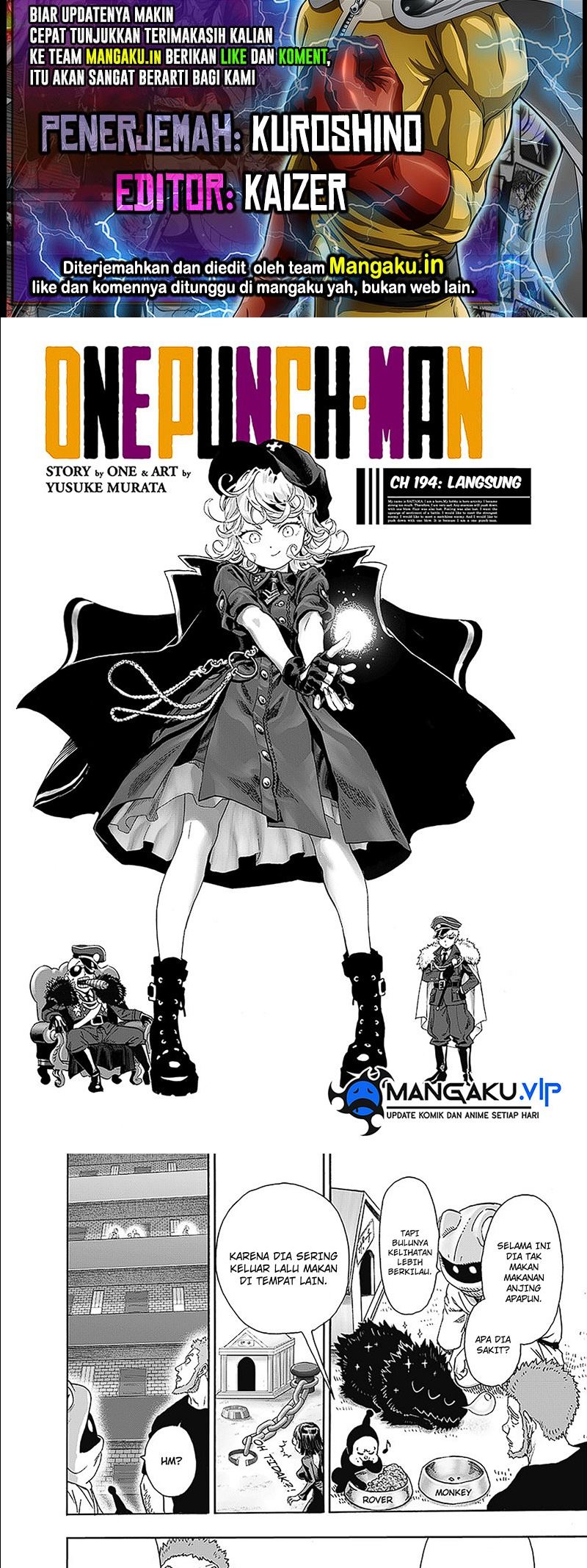 One Punch-Man Chap 244 - Next Chap 245