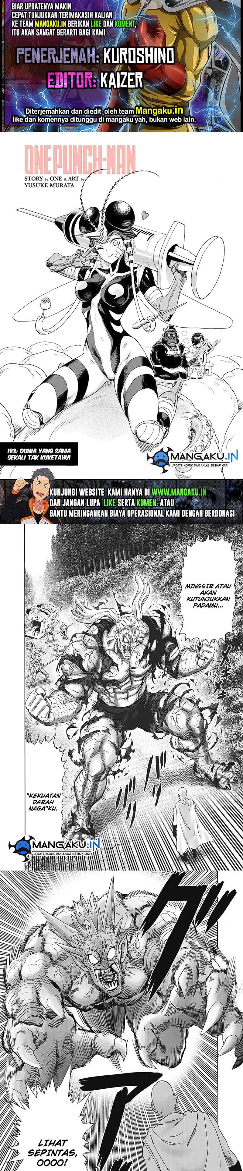 One Punch-Man Chap 243 - Next Chap 244
