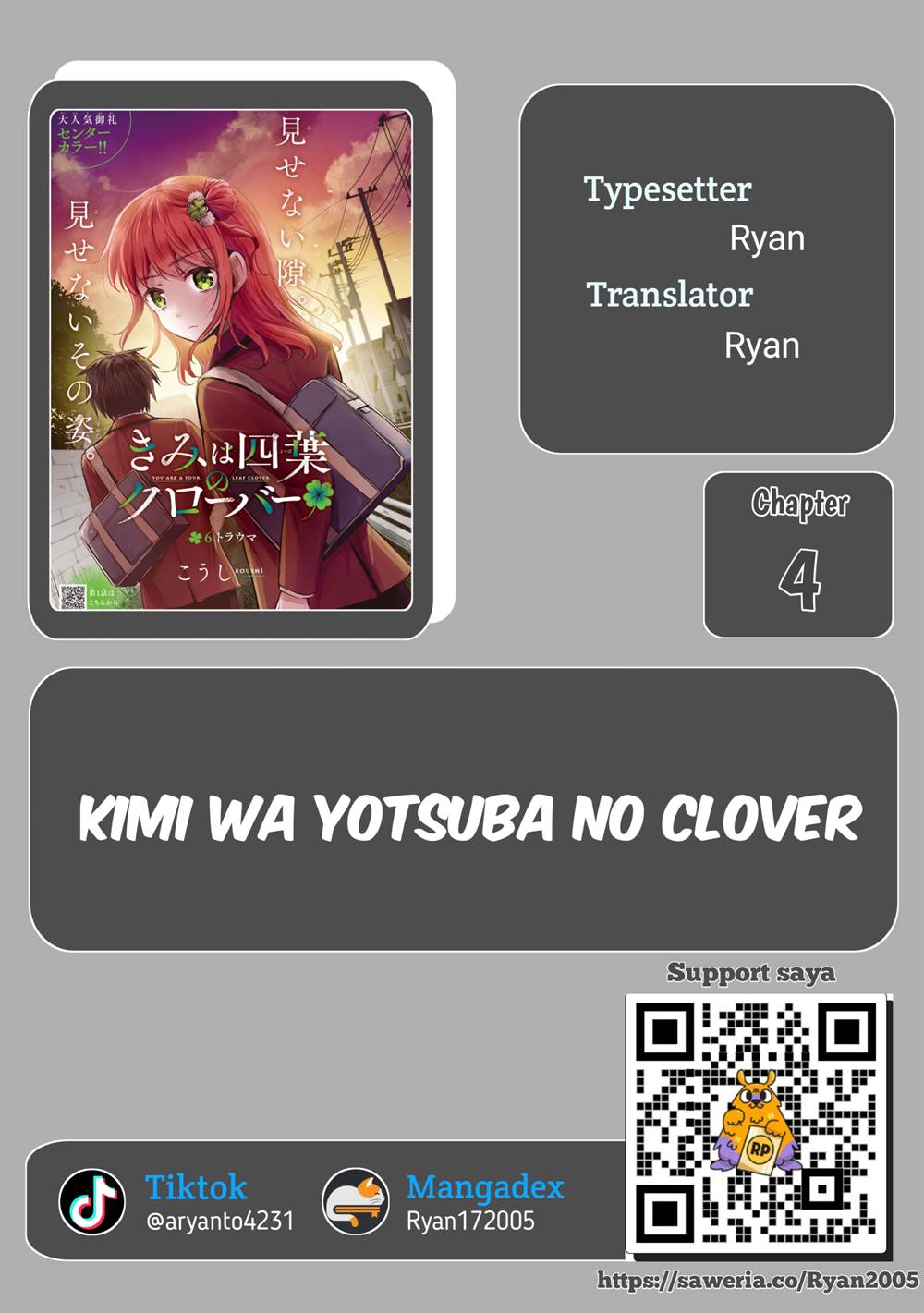 Kimi wa Yotsuba no Clover Chap 4 - Next Chap 5