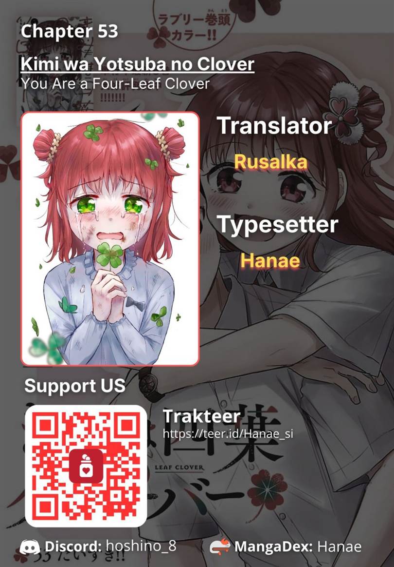 Kimi wa Yotsuba no Clover Chap 53 - Next Chap 54