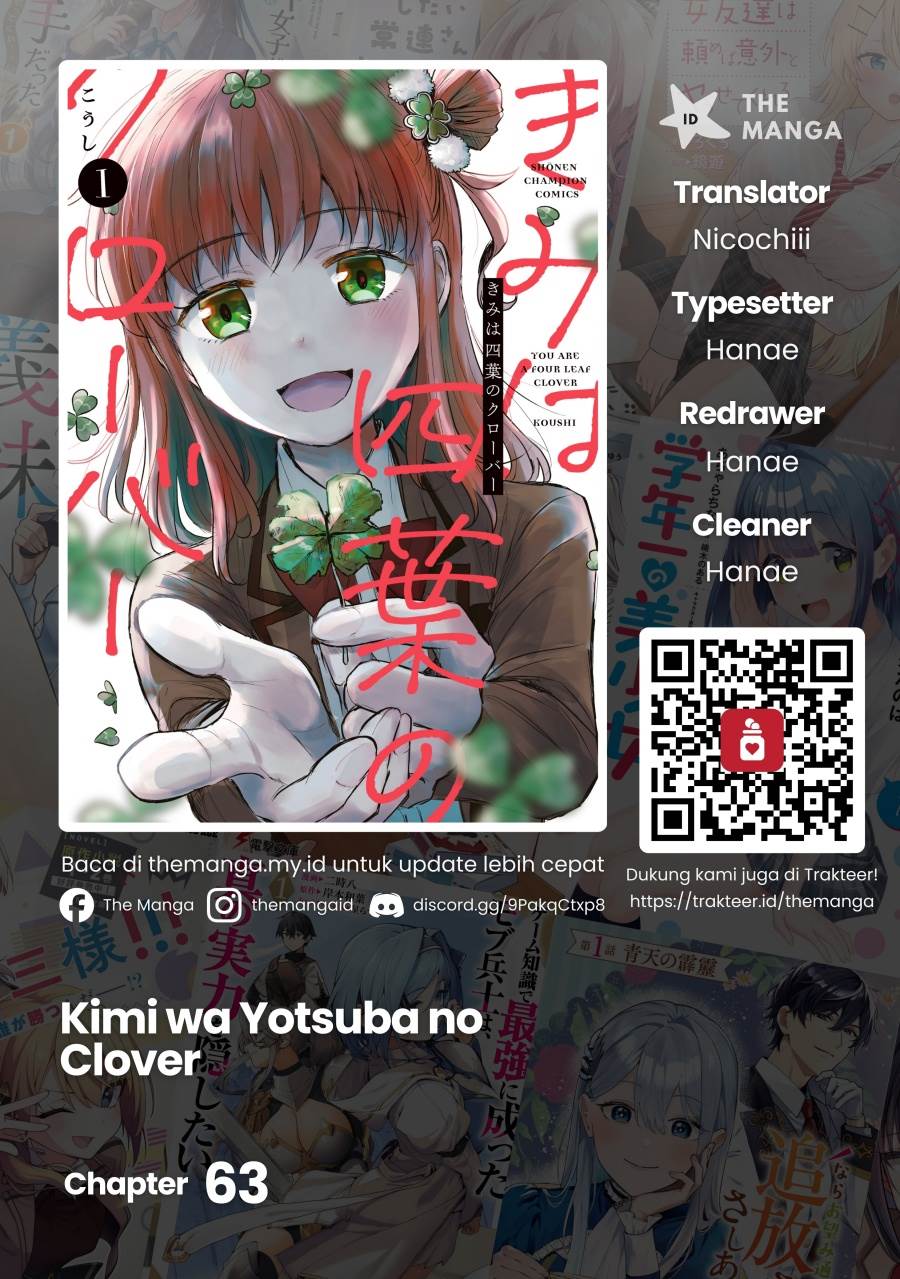 Kimi wa Yotsuba no Clover Chap 63 - Next Chap 64