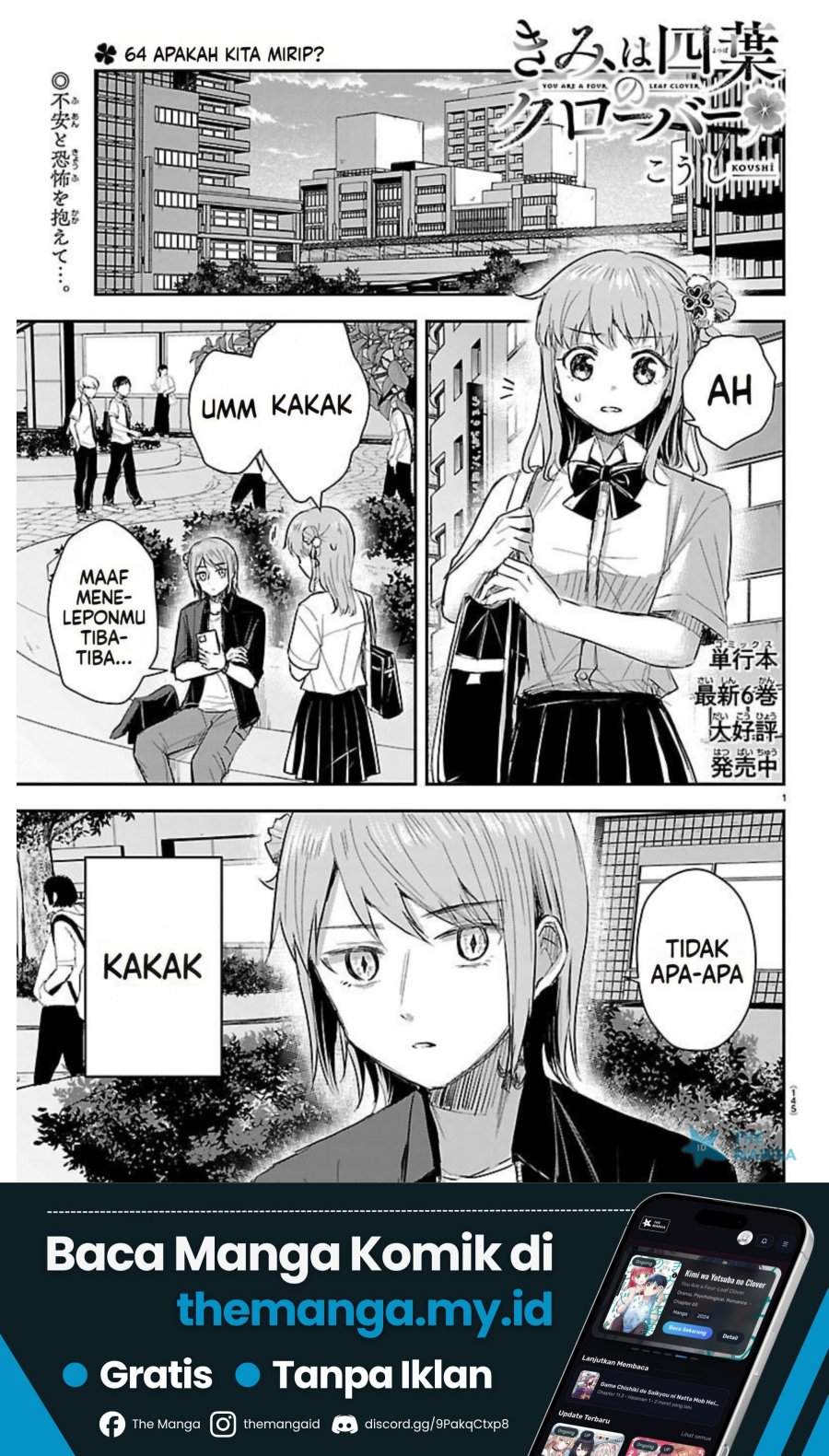 Kimi wa Yotsuba no Clover Chap 64 - Next Chap 65