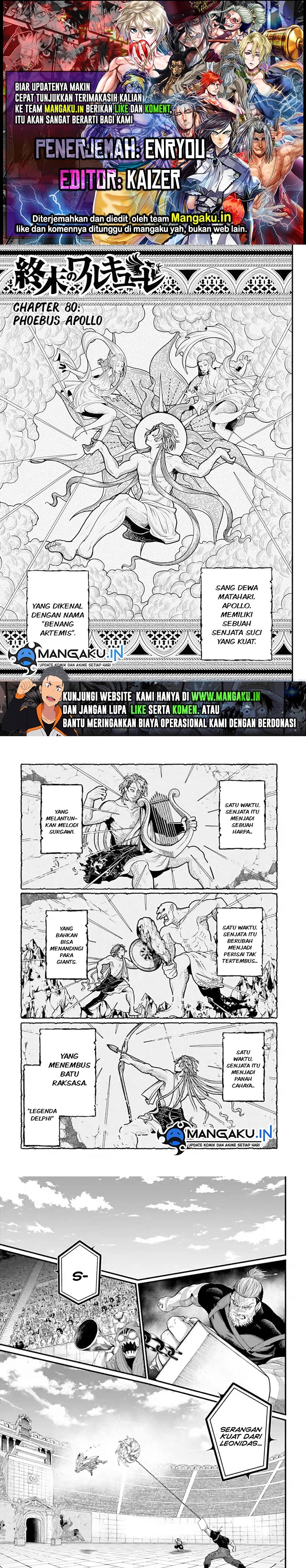 Shuumatsu no Valkyrie Chap 80.1 - Next Chap 81.1