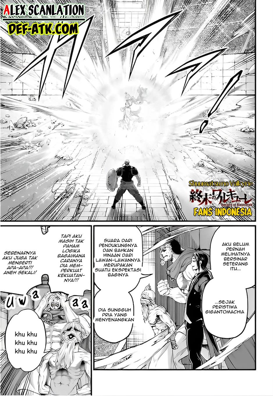 Shuumatsu no Valkyrie Chap 81 - Next Chap 82