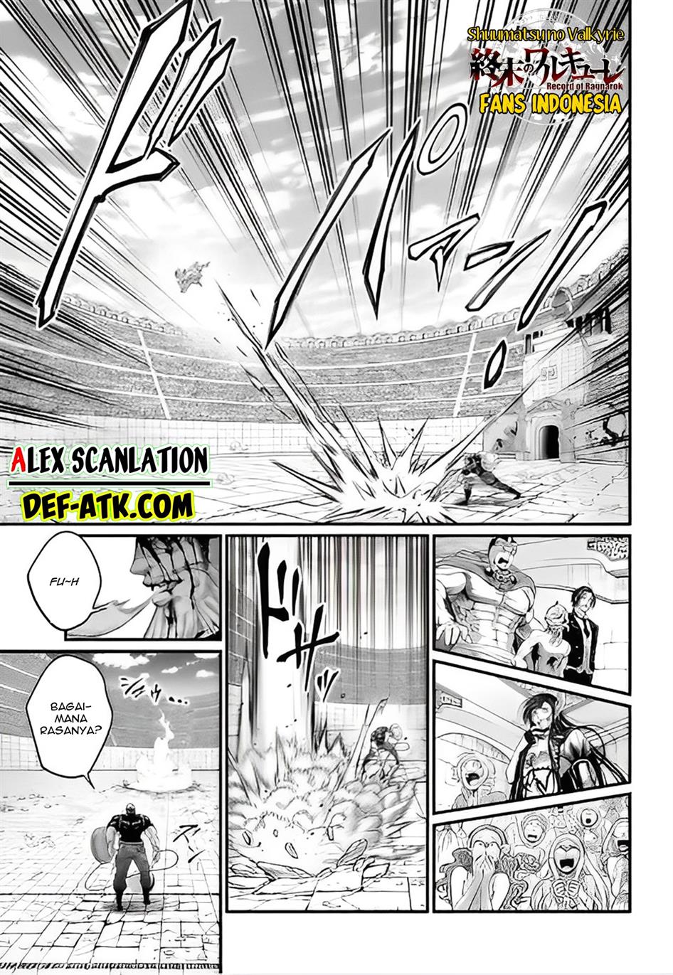 Shuumatsu no Valkyrie Chap 81 - Next Chap 82