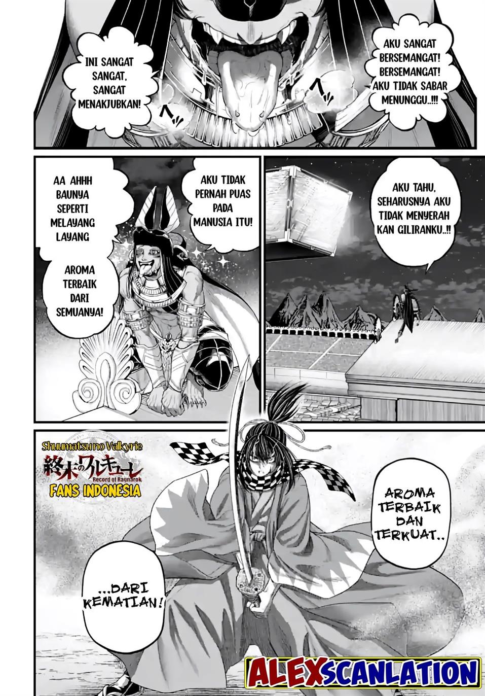 Shuumatsu no Valkyrie Chap 88 - Next Chap 89