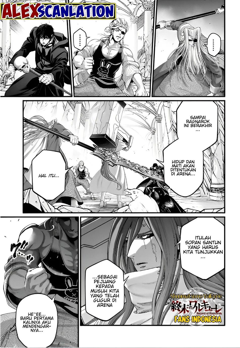 Shuumatsu no Valkyrie Chap 88 - Next Chap 89