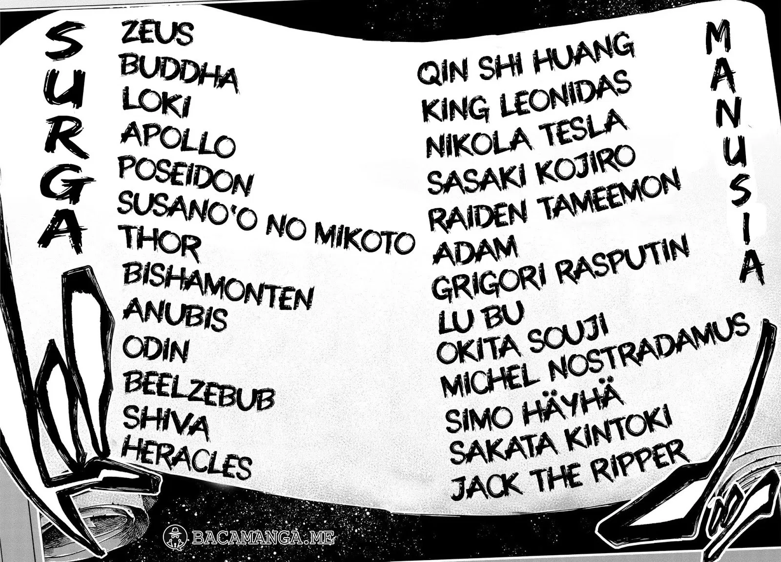 Shuumatsu no Valkyrie Chap 4 - Next Chap 5