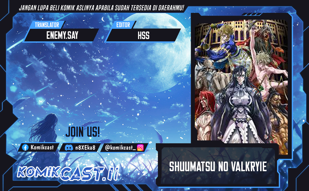 Shuumatsu no Valkyrie Chap 104 - Next Chap 105