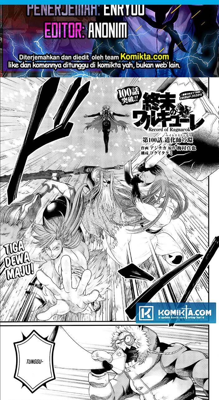 Shuumatsu no Valkyrie Chap 100 - Next Chap 101
