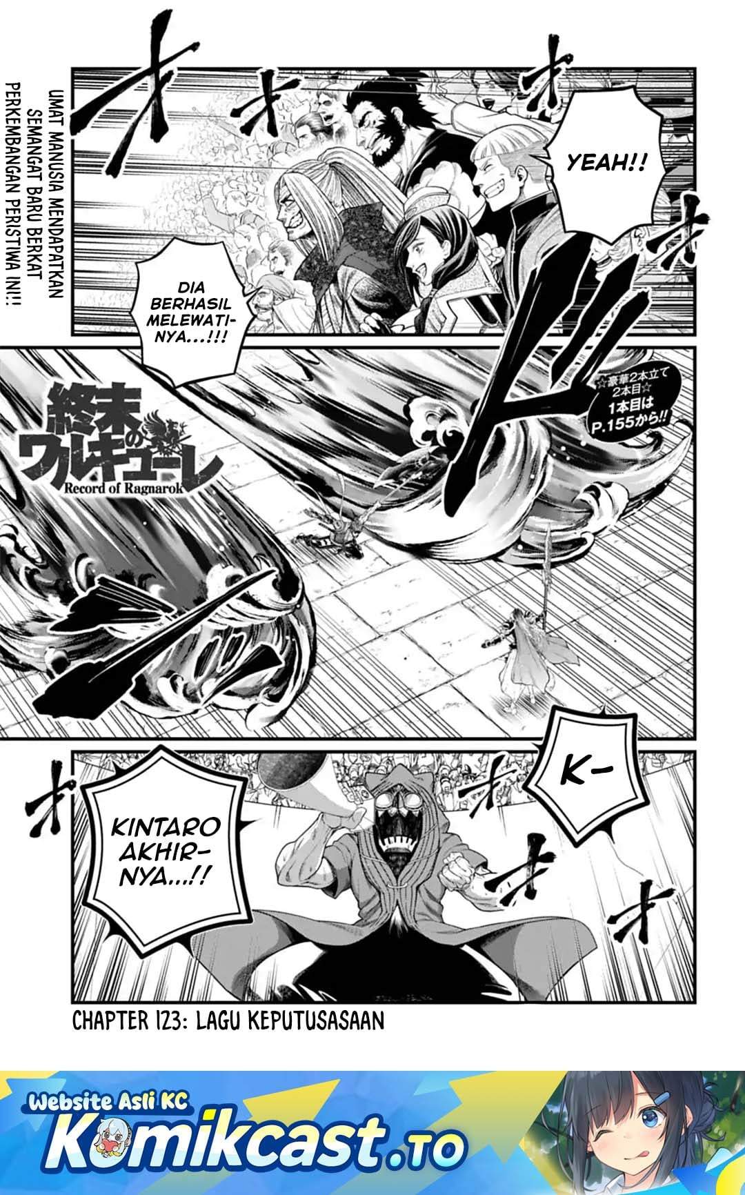 Shuumatsu no Valkyrie Chap 123 - Next Chap 124