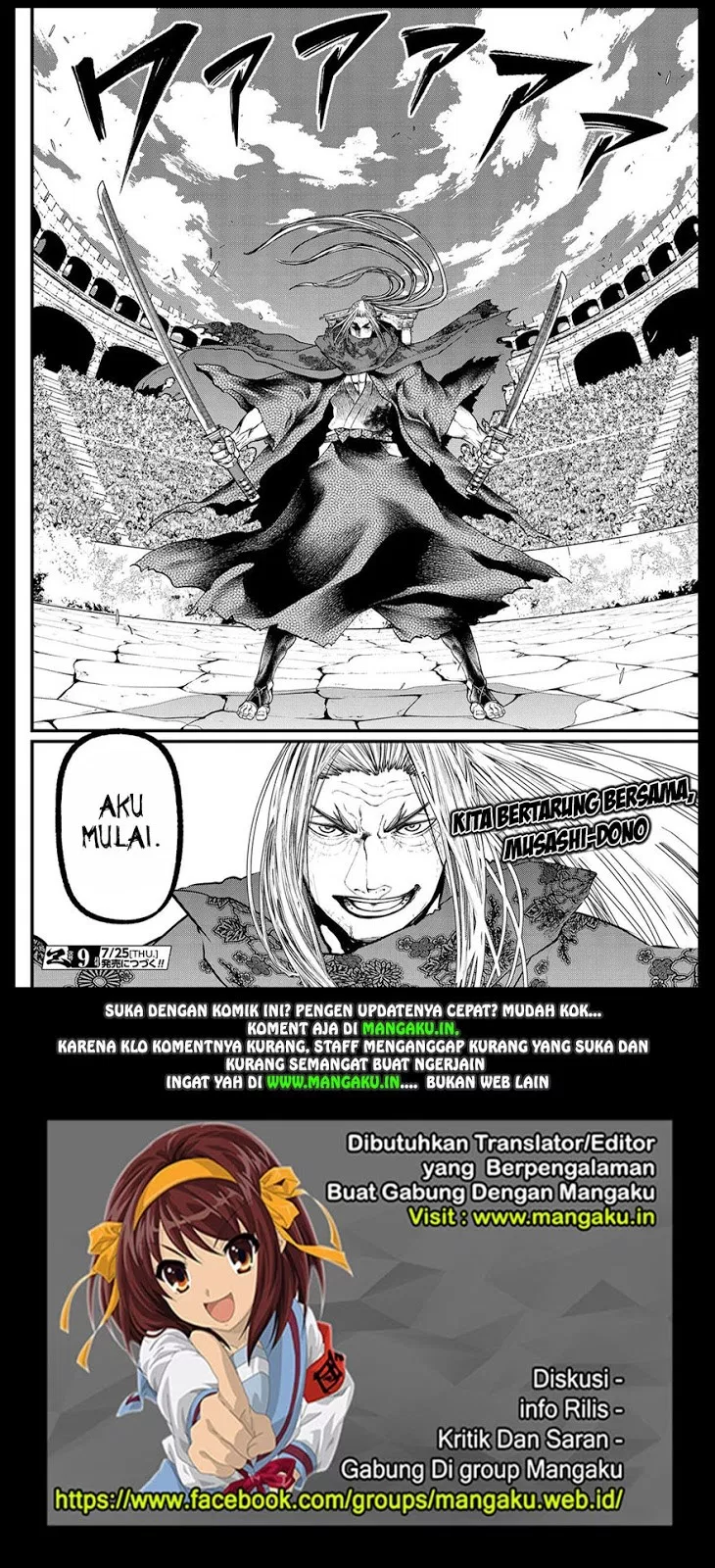 Shuumatsu no Valkyrie Chap 18.2 - Next Chap 19.2