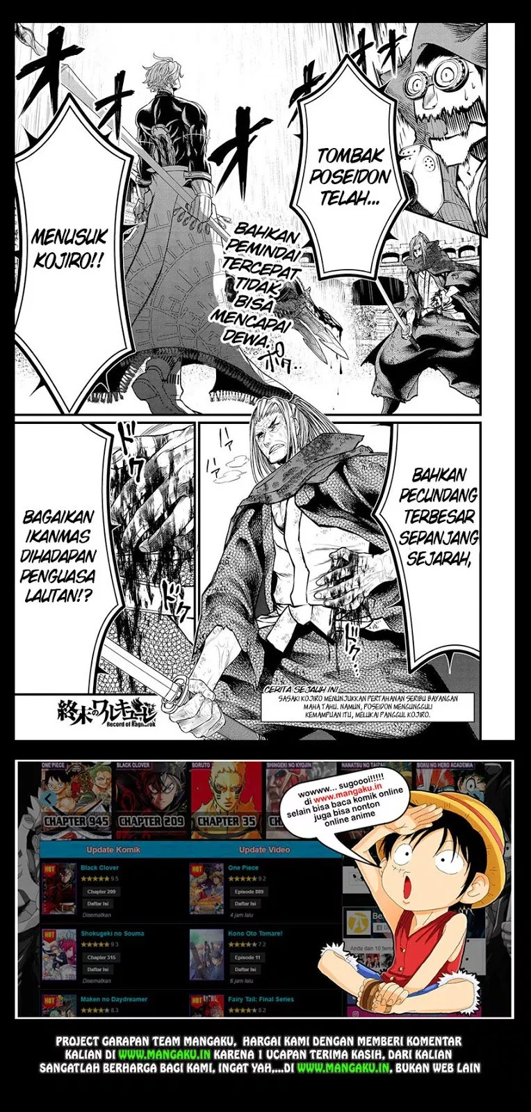 Shuumatsu no Valkyrie Chap 18 - Next Chap 19