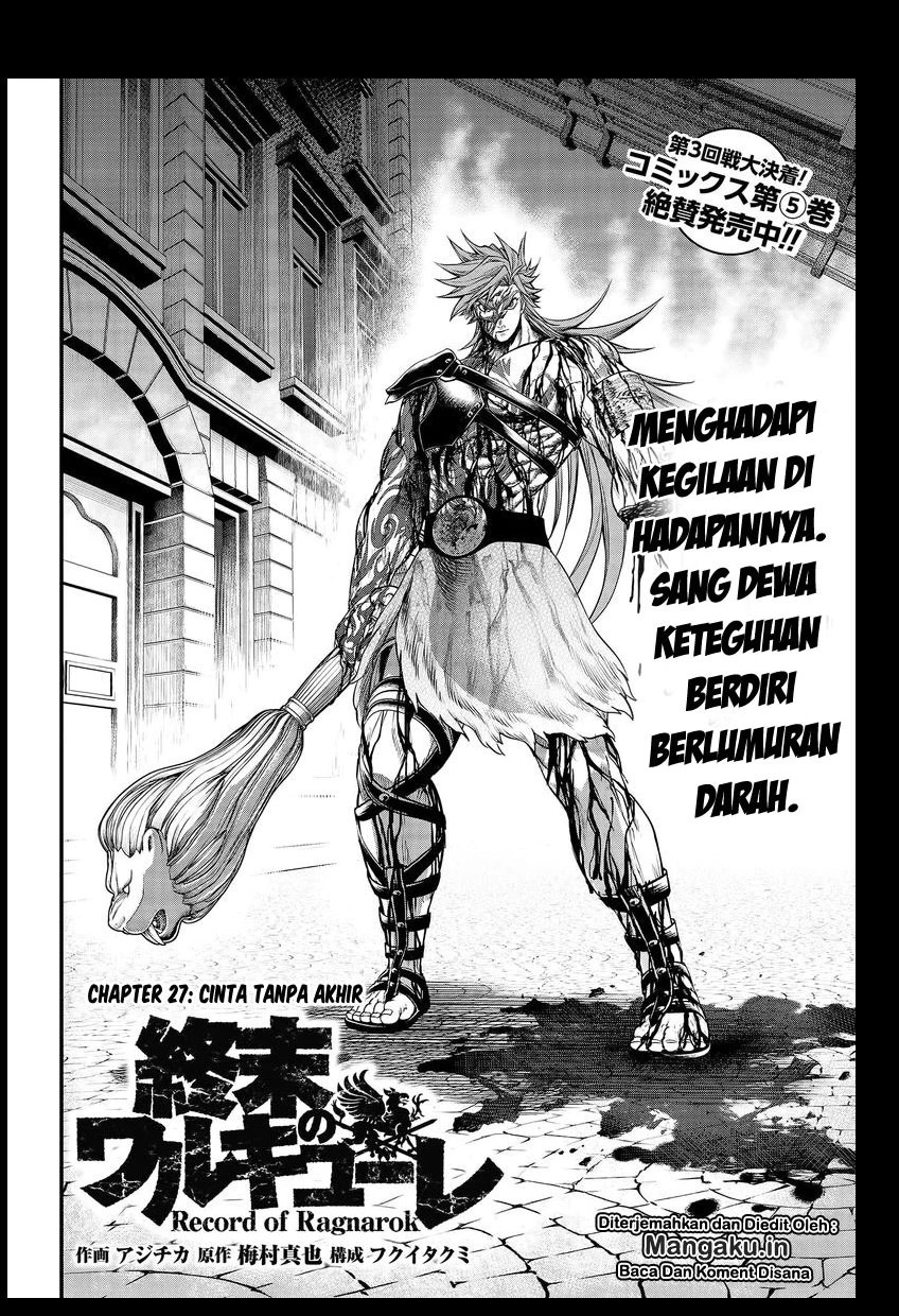 Shuumatsu no Valkyrie Chap 27 - Next Chap 28