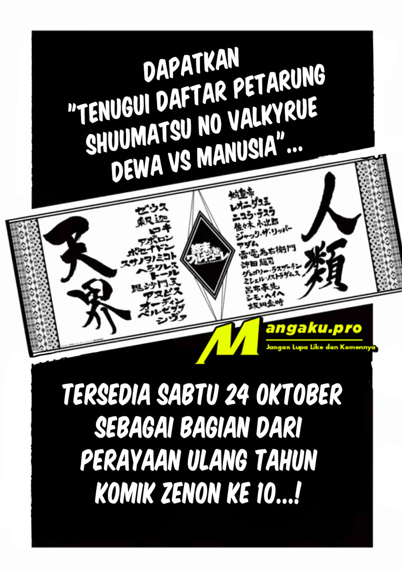 Shuumatsu no Valkyrie Chap 37.5 - Next Chap 38.5