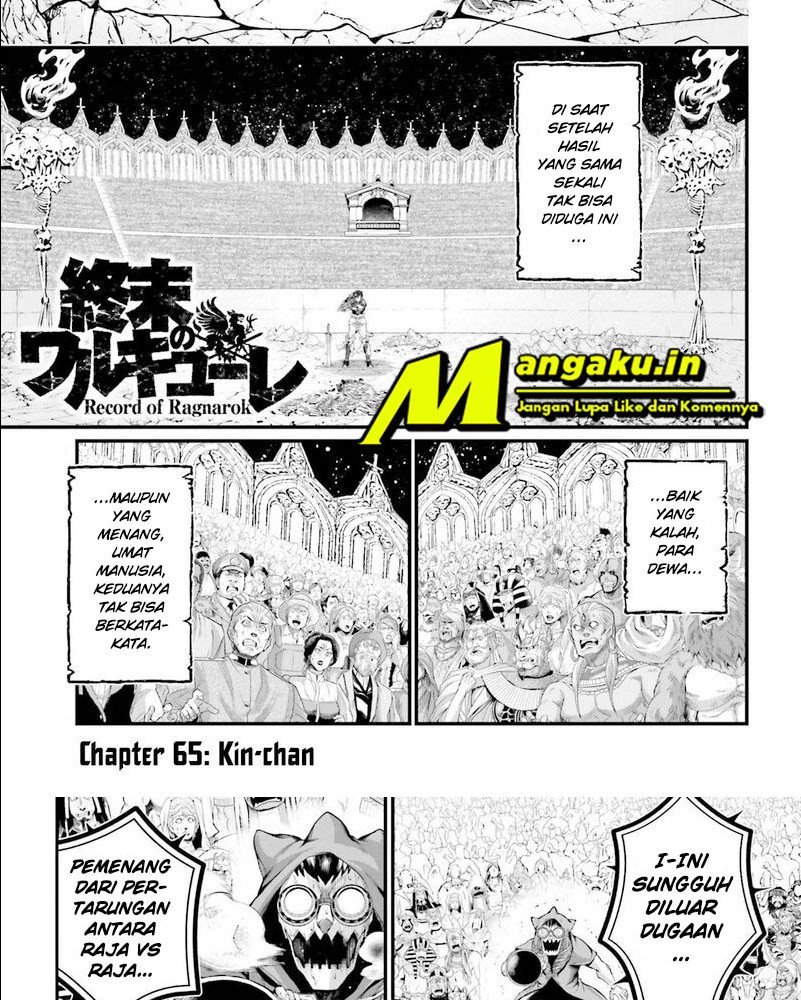 Shuumatsu no Valkyrie Chap 65.1 - Next Chap 66.1