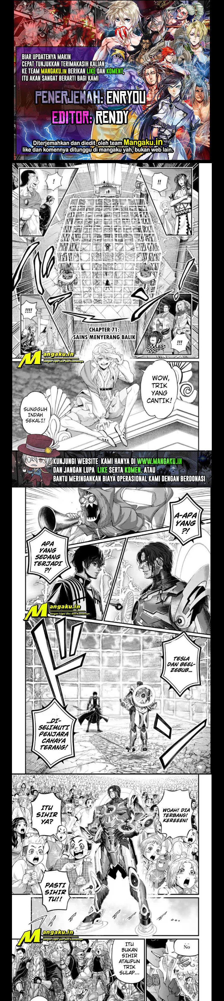 Shuumatsu no Valkyrie Chap 71.1 - Next Chap 72.1