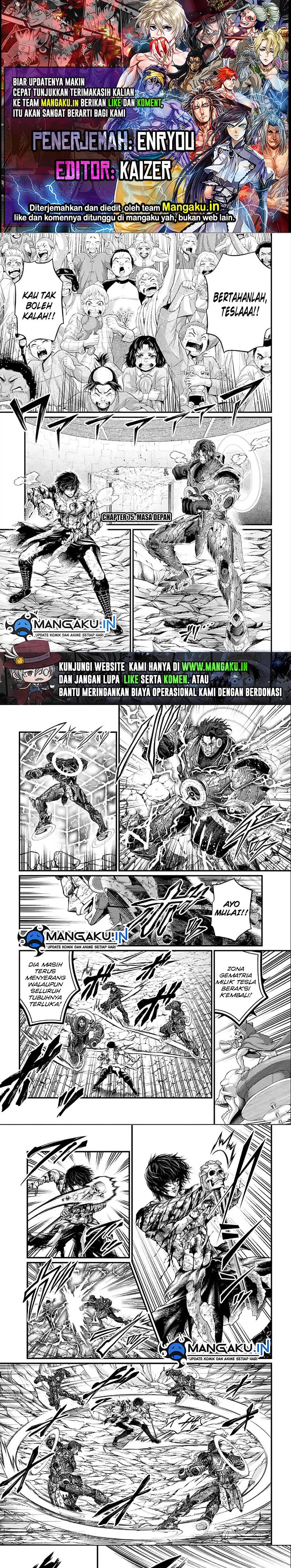 Shuumatsu no Valkyrie Chap 75 - Next Chap 76