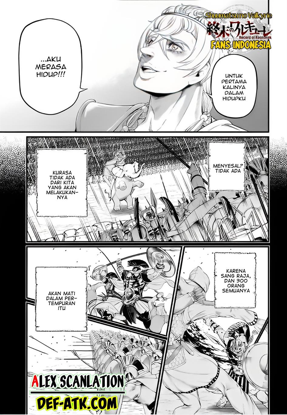 Shuumatsu no Valkyrie Chap 79 - Next Chap 80