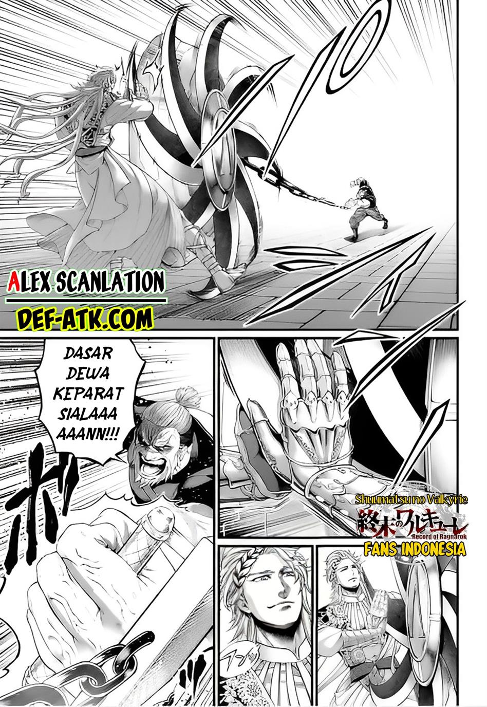 Shuumatsu no Valkyrie Chap 79 - Next Chap 80