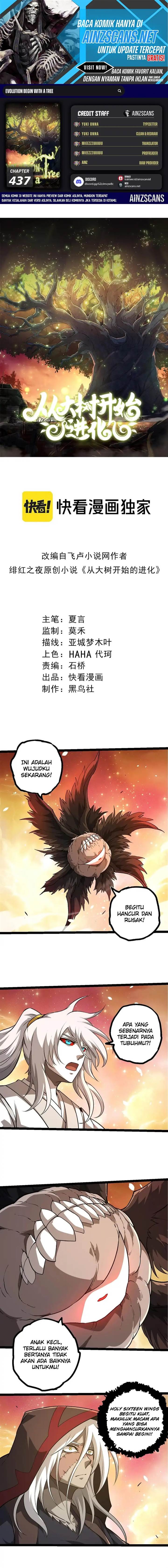Evolution Begins With A Big Tree Chap 437 - Next Chap 438