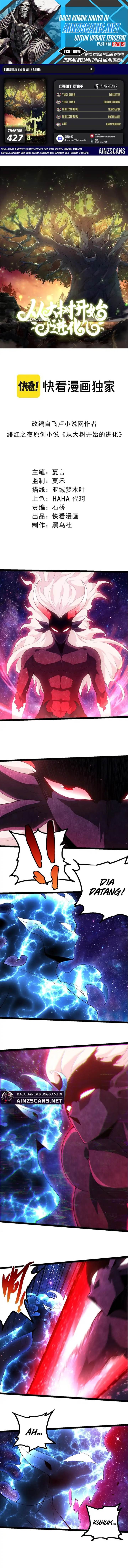 Evolution Begins With A Big Tree Chap 427 - Next Chap 428