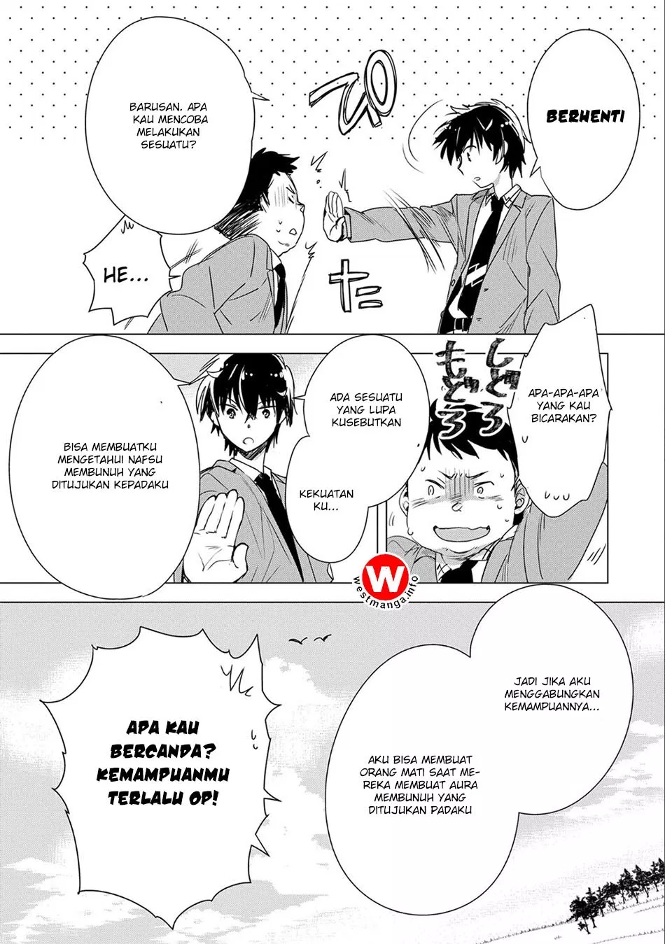 Sokushi Cheat ga Saikyou Sugite, Isekai no Yatsura ga Marude Aite ni Naranai n desu ga Chap 2 - Next Chap 3