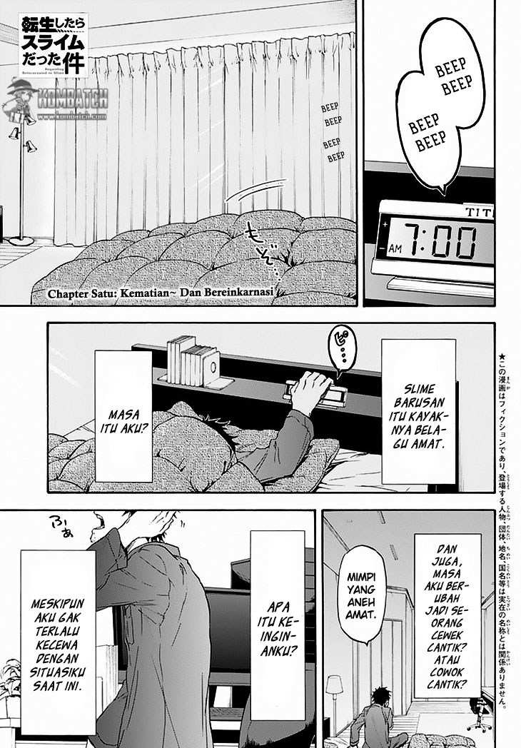 Tensei Shitara Slime Datta Ken Chap 1 - Next Chap 2