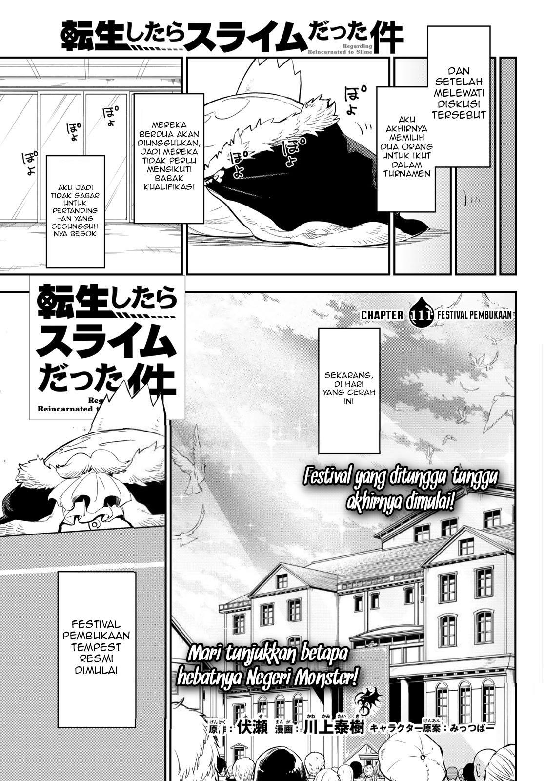 Tensei Shitara Slime Datta Ken Chap 111 - Next Chap 112