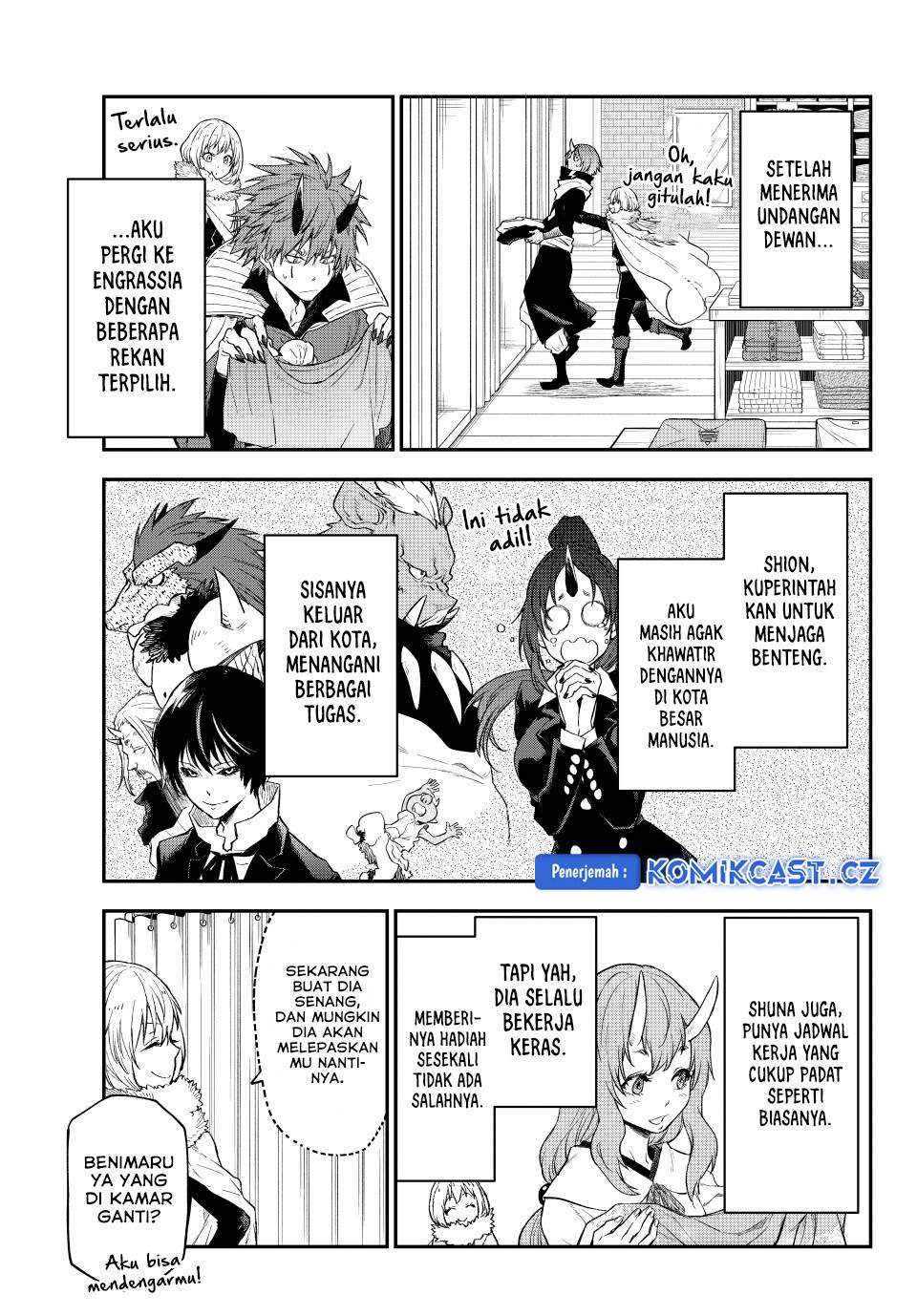 Tensei Shitara Slime Datta Ken Chap 122 - Next Chap 123