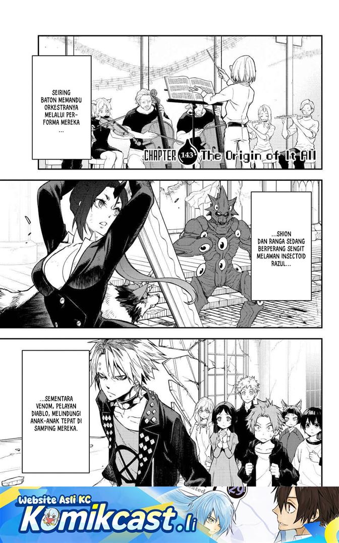 Tensei Shitara Slime Datta Ken Chap 143 - Next Chap 144