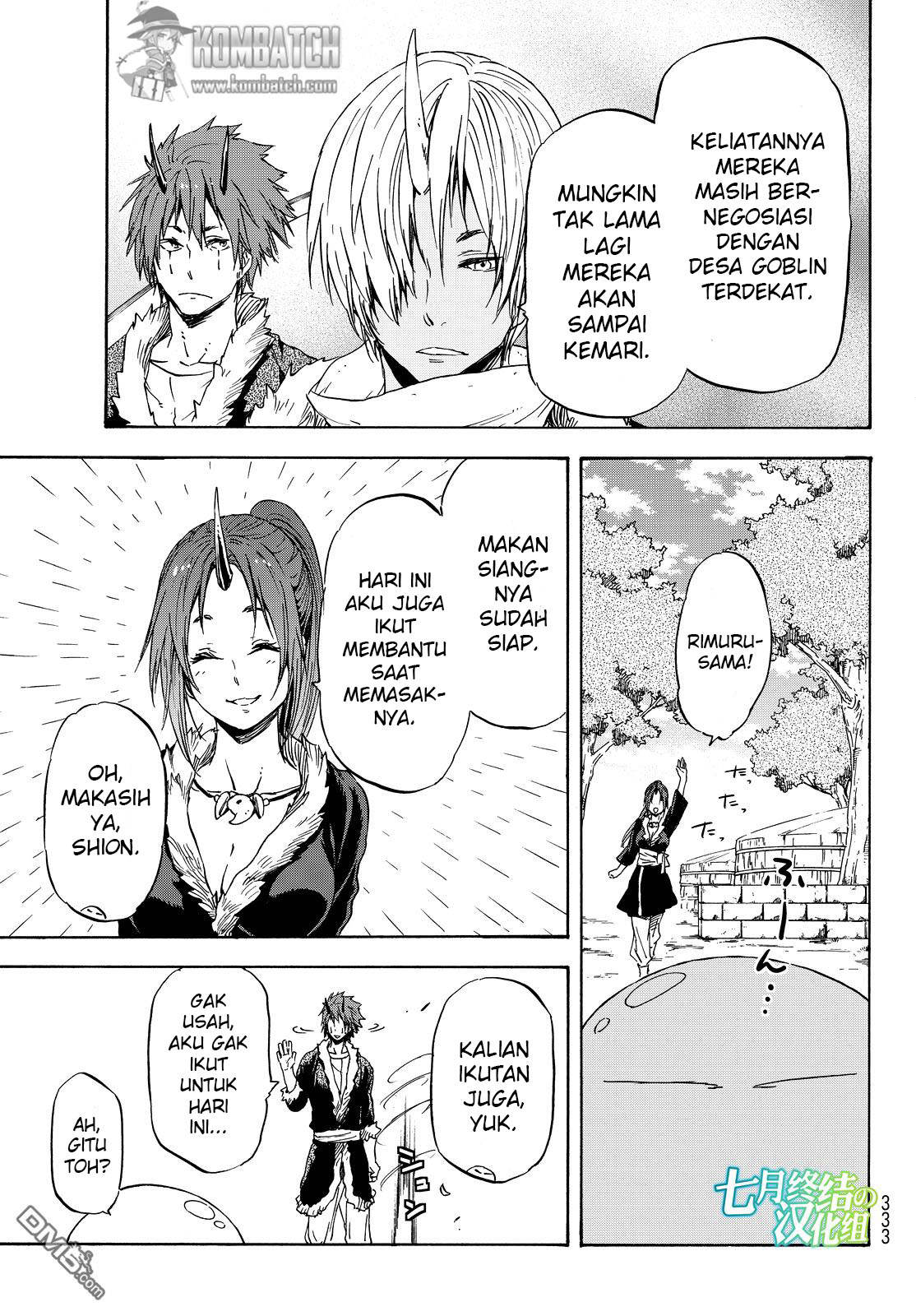 Tensei Shitara Slime Datta Ken Chap 15 - Next Chap 16