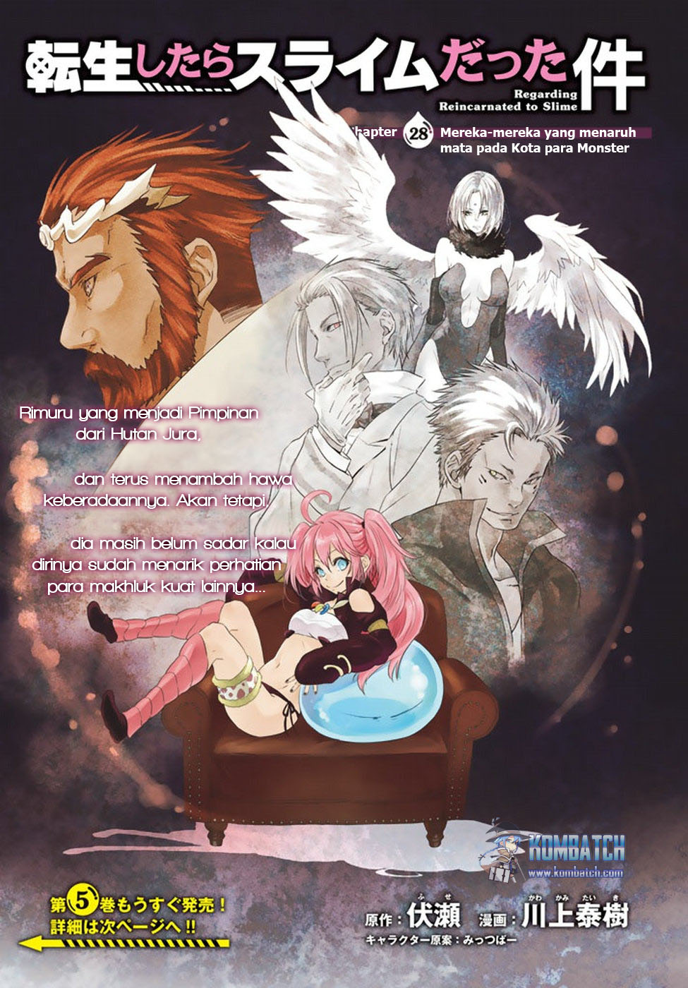 Tensei Shitara Slime Datta Ken Chap 28 - Next Chap 29