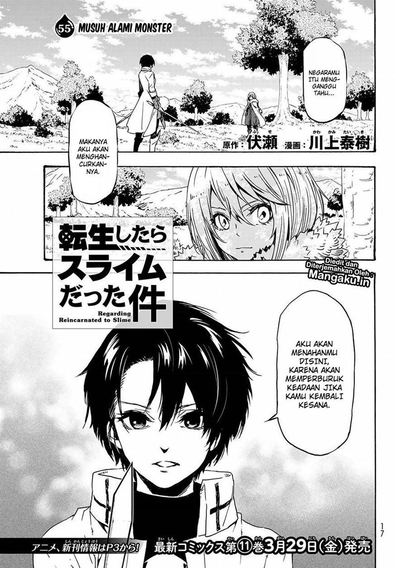 Tensei Shitara Slime Datta Ken Chap 55 - Next Chap 56