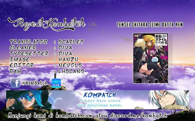 Tensei Shitara Slime Datta Ken Chap 59 - Next Chap 60