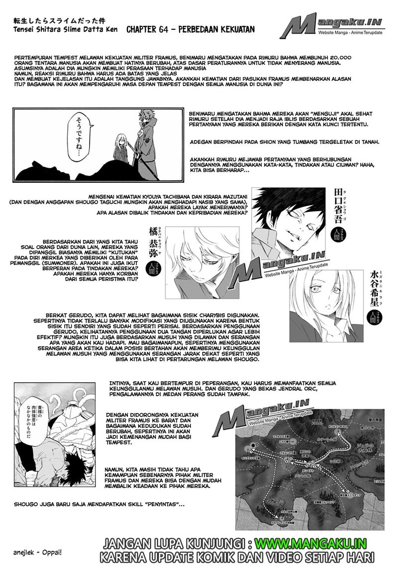 Tensei Shitara Slime Datta Ken Chap 64.5 - Next Chap 65.5