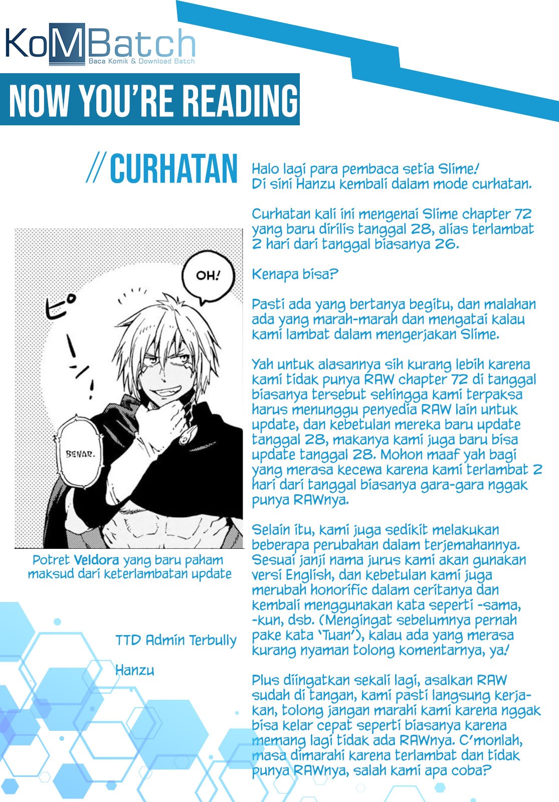 Tensei Shitara Slime Datta Ken Chap 72 - Next Chap 73