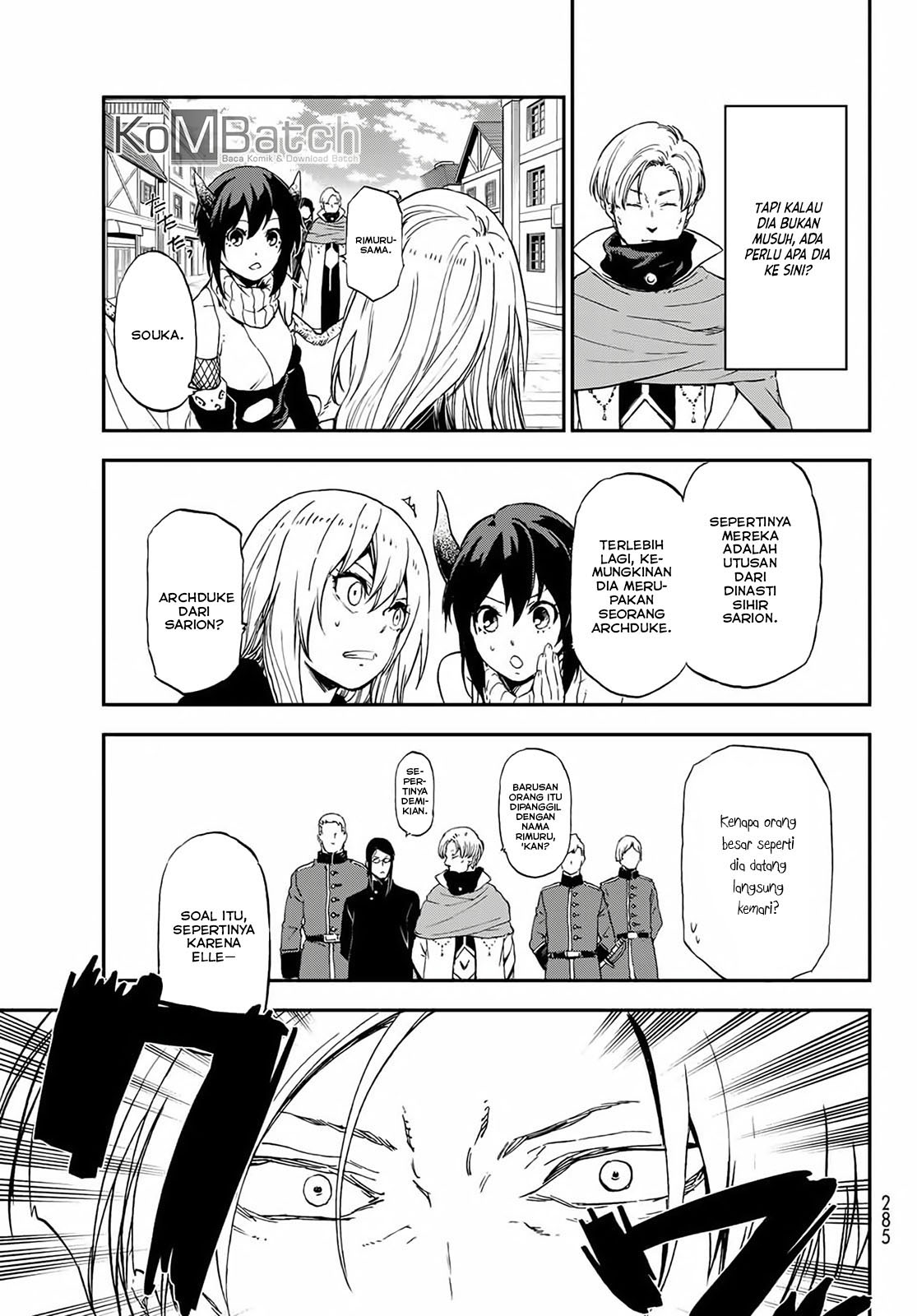Tensei Shitara Slime Datta Ken Chap 74 - Next Chap 75