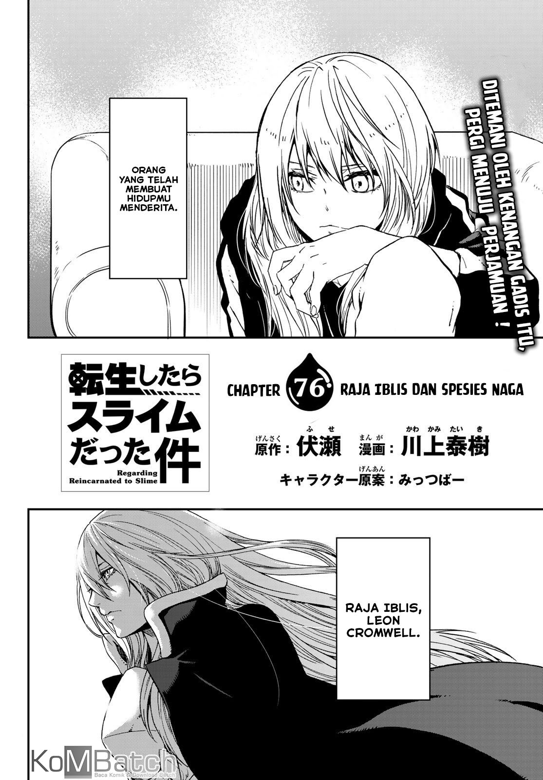 Tensei Shitara Slime Datta Ken Chap 76 - Next Chap 77
