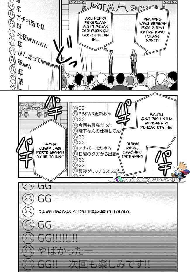 RTA Sousha wa Game Sekai kara Kaerenai Chap 1.1 - Next Chap 2.1