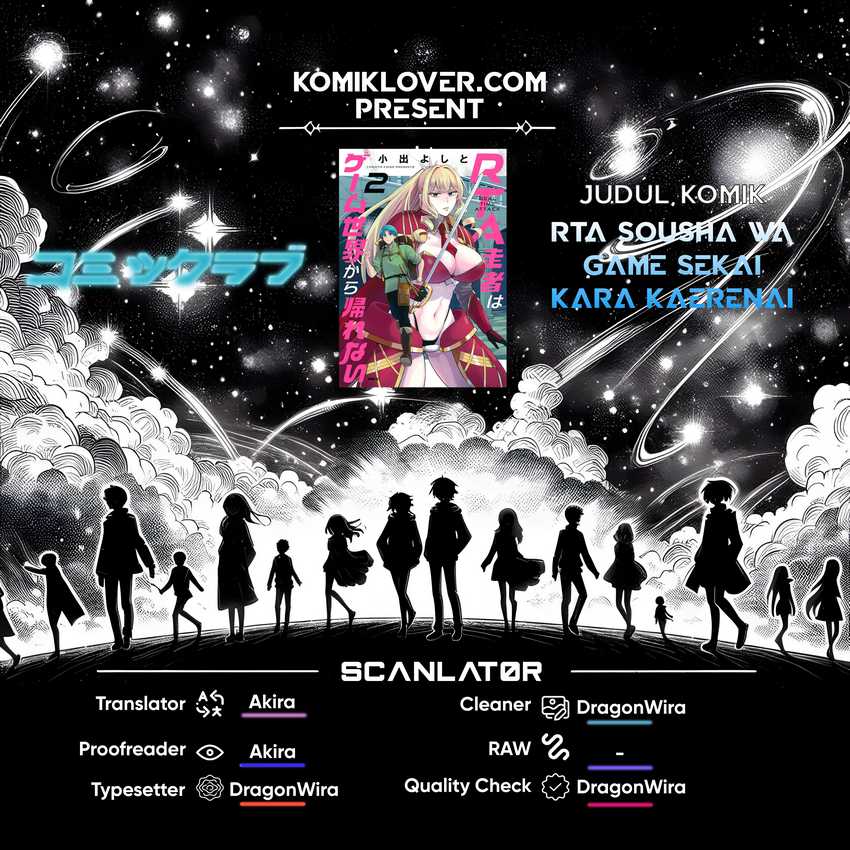 RTA Sousha wa Game Sekai kara Kaerenai Chap 2.1 - Next Chap 3.1