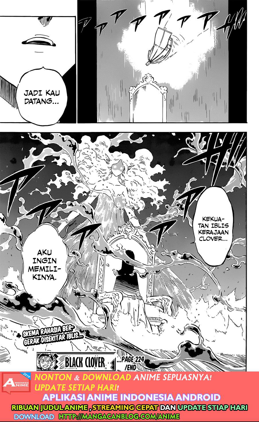 Black Clover Chap 224 - Next Chap 225