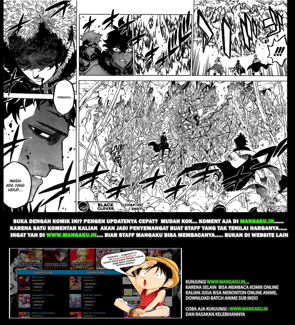 Black Clover Chap 237 - Next Chap 238