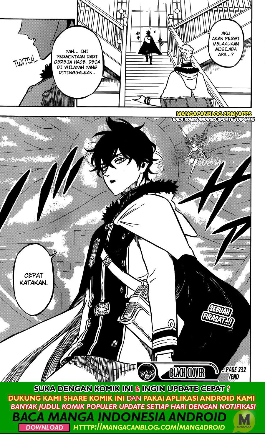Black Clover Chap 232 - Next Chap 233