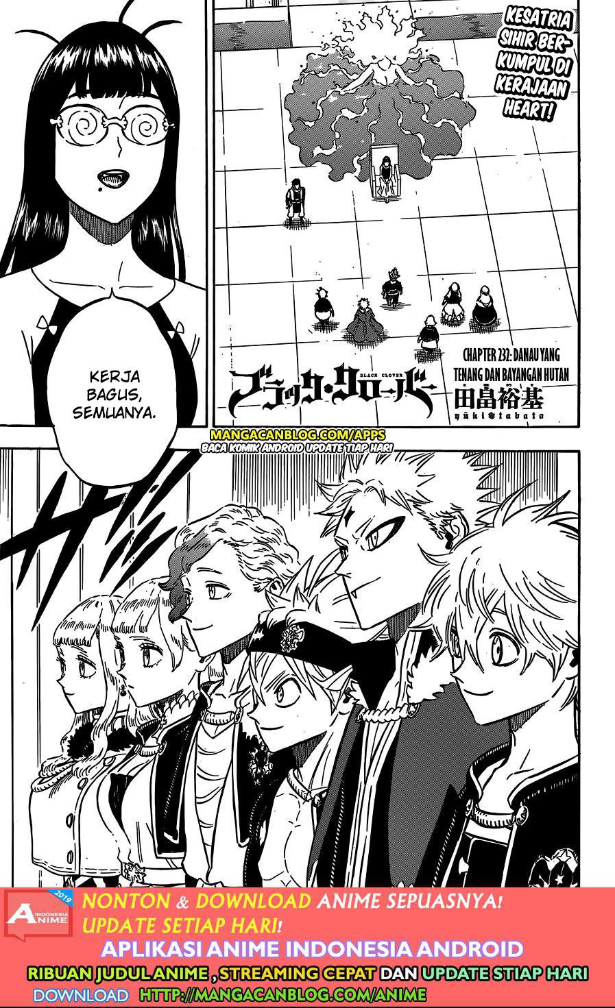 Black Clover Chap 232 - Next Chap 233