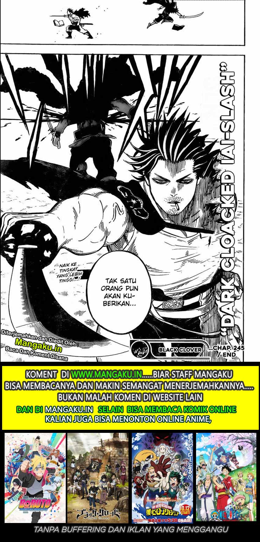 Black Clover Chap 245 - Next Chap 246